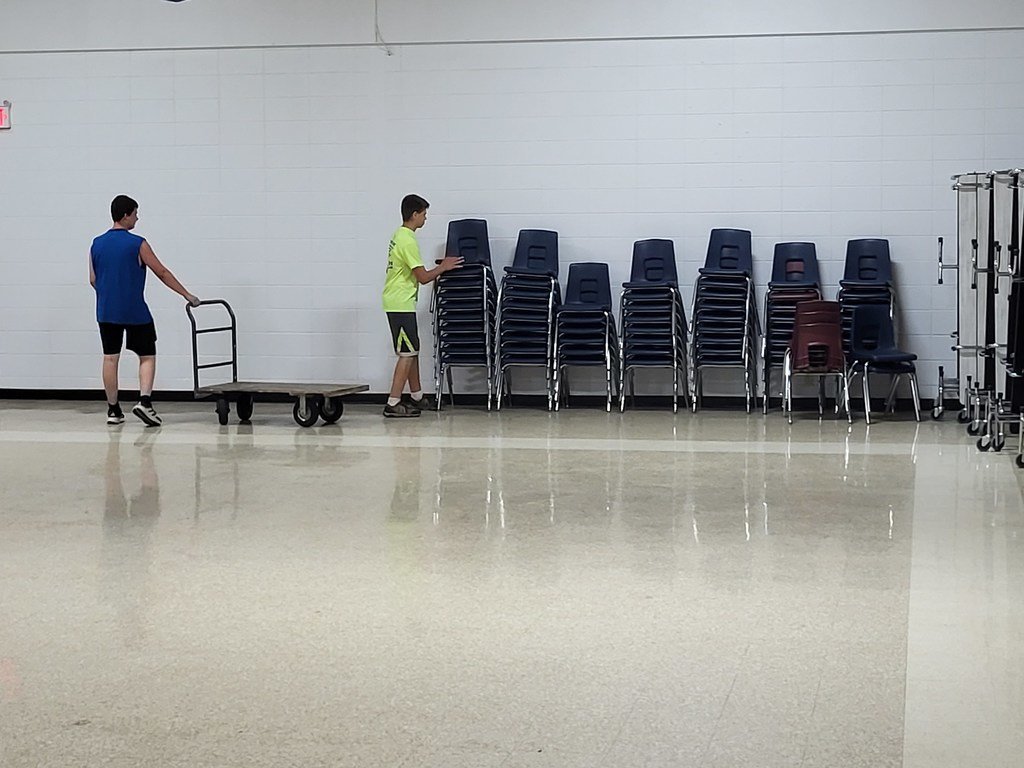 The quiet heroes of our schools. Our custodial and maintenance staff have been going above and beyond behind the scenes to get our buildings ready for August - deep cleaning classrooms, polishing floors, making repairs, moving furniture, &amp; refreshing learning spaces
#WeAreLawson