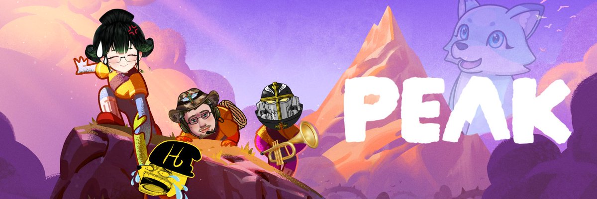 We're taking our friendships to new heights!
...Or depths. 🫠
Tune in for some "Peak" content at 4pm MST! 🔗⬇️
#vtuber | #peak | #twitch