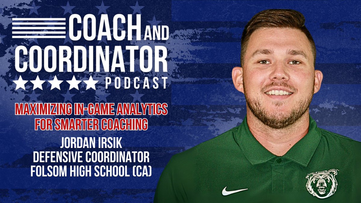 modernFB's tweet image. Listen how Folsom’s DC, @CoachIrsik1, uses real-time data to make real-time adjustments and track unit goals. Get insights on workflow, staff communication, and reading opponents to gain an edge on game day.
👉Book a demo: modernfootball.com/demo
Listen NOW
🍎:…