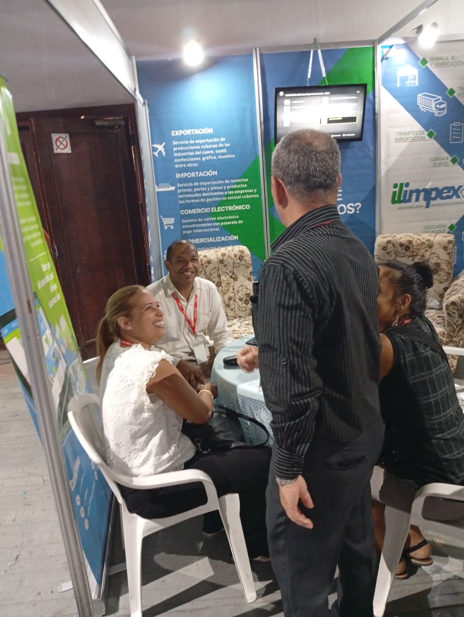 ilimpex_oficial's tweet photo. Ilimpex dio un acelerado avance en su participación en el tercer día de #ExpoCaribe2025, fortaleciendo alianzas y promoviendo la industria ligera cubana desde Santiago de Cuba. #Ilimpex #IndustriaLigeraCubana #SantiagoDeCuba #ComercioExterior https://t.co/FMEFpAZ6Us