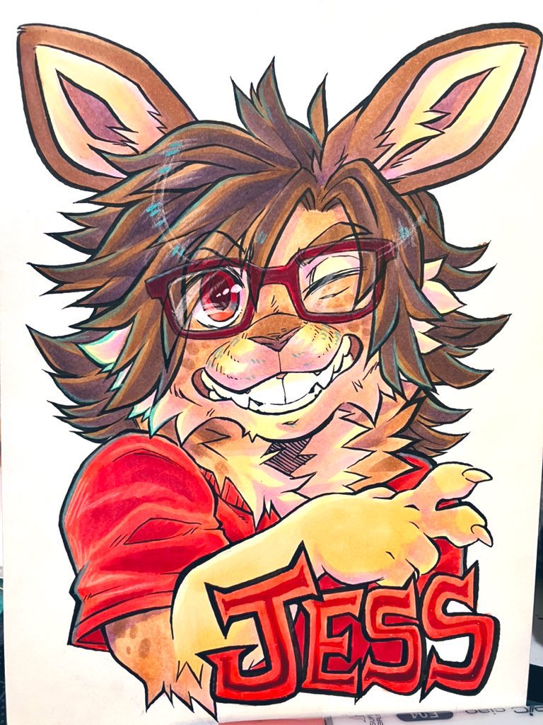 And with that~💫✨
🦀I have officially finished
✌🏻✨my Anthrocon Badge gauntlet (part 1)