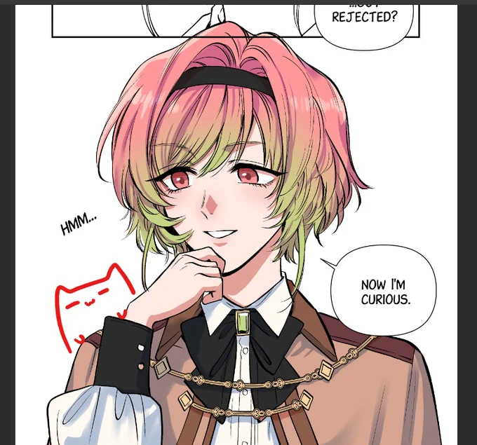 her final look! 🥹
#grandpawebtoon 