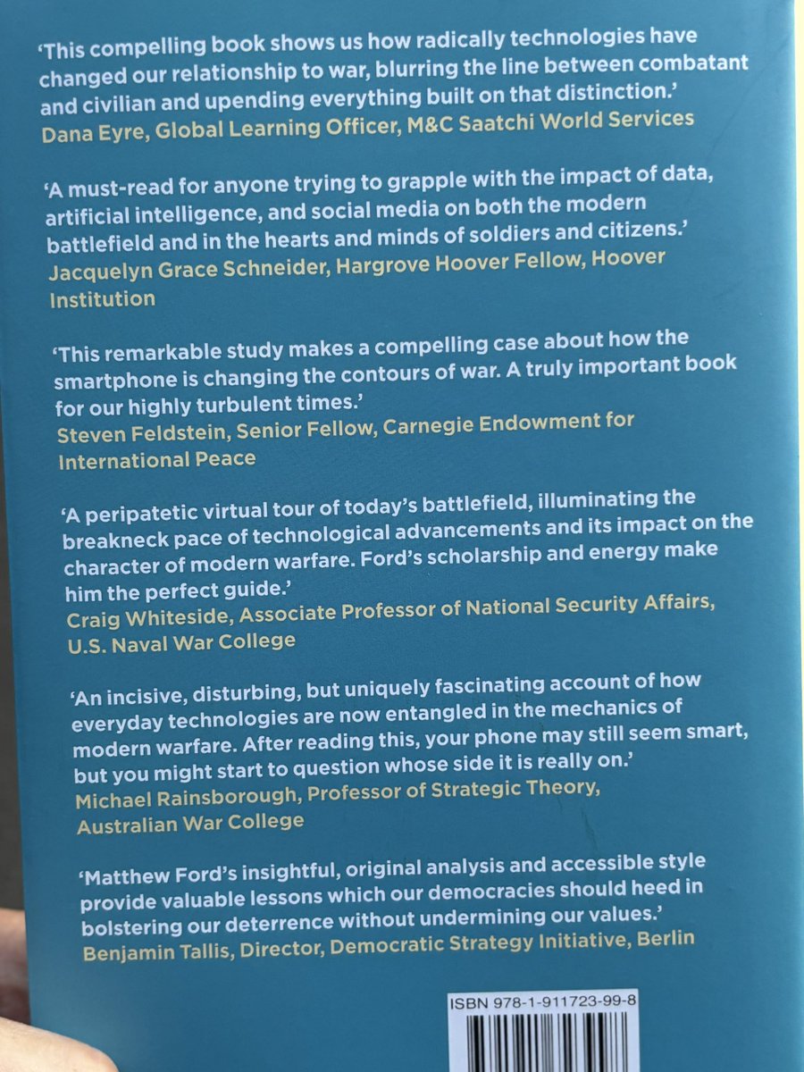 Happy publication day, great friend, Matthew Ford  @hurstpublishers <a href="/warmatters/">Matthew Ford</a>