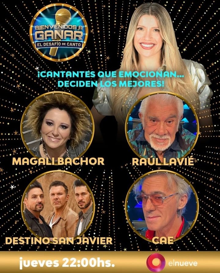 Esta noche Jueves 22 hs! A darlo todo para defender el título de campeón! Acompañame!
Gracias por compartir! ♥ 
#BienvenidosaGanar 
#Lauritafernandez
<a href="/laufer4/">Laurita Fernández</a> <a href="/claudiobrusca/">Peluca</a> <a href="/canal9oficial/">El Nueve</a>