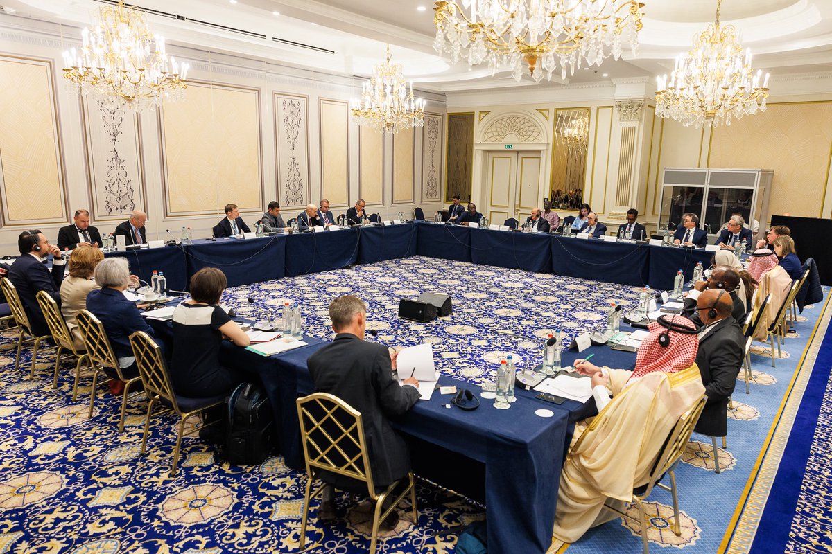 IGADPeace's tweet image. 📍 Brussels, Belgium. 26 June 2025.
Hon. @lawrncekorbandy, IGAD Special Envoy to Sudan, participated in the Fourth Consultative Meeting on Sudan held in Brussels. Areas of focus were: fostering coordination among peace efforts and exploring pathways toward de-escalation,…