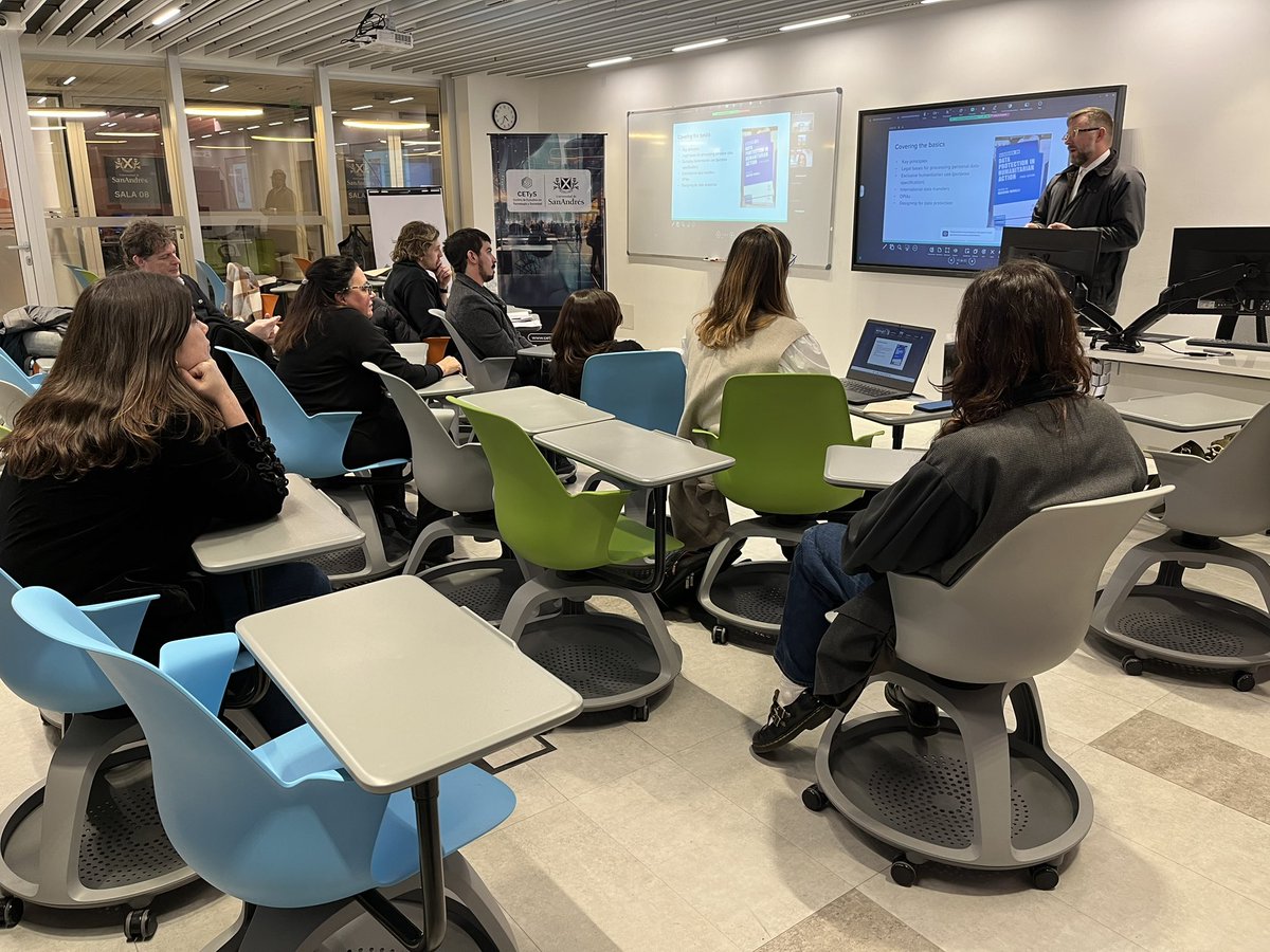CETyS (@cetysedu) on Twitter photo AHORA
Clase magistral abierta de la #PDP con el Dr. Aaron Martín (<a href="/uvadatascience/">UVA School of Data Science</a>) sobre protección de datos en la acción humanitaria AHORA
Clase magistral abierta de la #PDP con el Dr. Aaron Martín (<a href="/uvadatascience/">UVA School of Data Science</a>) sobre protección de datos en la acción humanitaria
