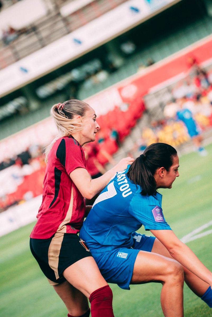 Στο φιλικό παιχνίδι με το ισχυρό Βέλγιο στο 𝐄𝐝𝐦𝐨𝐧𝐝 𝐌𝐚𝐜𝐡𝐭𝐞𝐧𝐬 𝐒𝐭𝐚𝐝𝐢𝐮𝐦 του 𝐌𝐨𝐥𝐞𝐧𝐛𝐞𝐞𝐤, η Εθνική Ομάδα Γυναικών στάθηκε πολύ καλά, παρά το γεγονός ότι ηττήθηκε 𝟐-𝟎 από μια ομάδα που  epo.gr/News.aspx?a_id…
#finalscore #womensfootball #friendlymatch