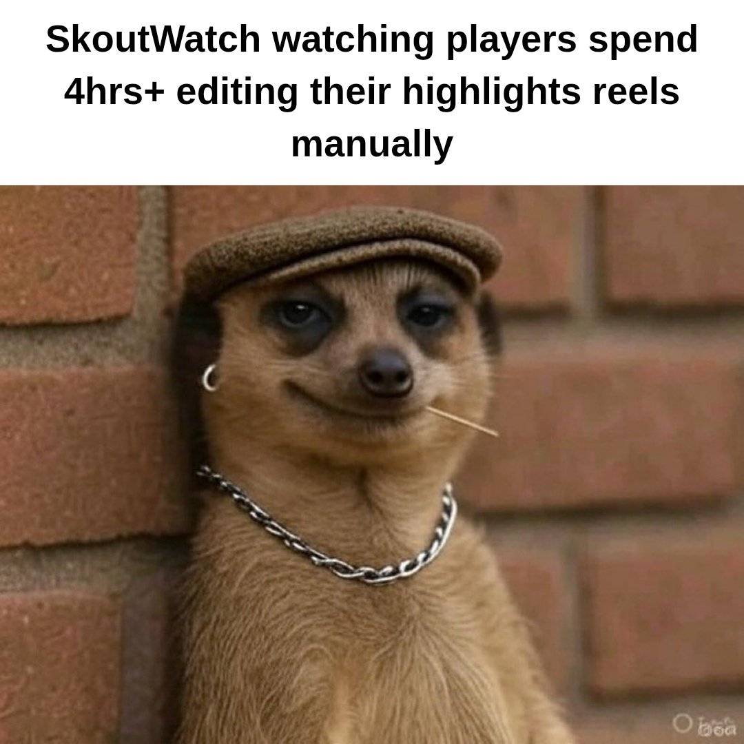 Too many talented players are spending hours editing highlight reels, not because they love editing, but because they don’t know there’s a better way.

At <a href="/skoutwatch/">Skoutwatch</a>, we believe your performance should speak louder than your transitions.