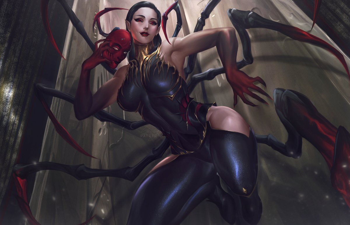 The Spider Queen 🕸️ Unmasked Elise
