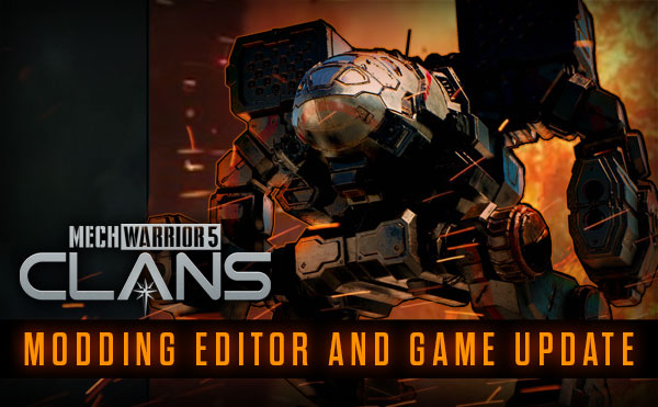 MechWarrior 5: Clans Game Update Patch is Live! (Editor still coming) Please note that we're experiencing some delays in getting the public editor released through Epic.  We do not have an ETA yet but we're working on it.  mw5clans.com/news/2025/06/1…