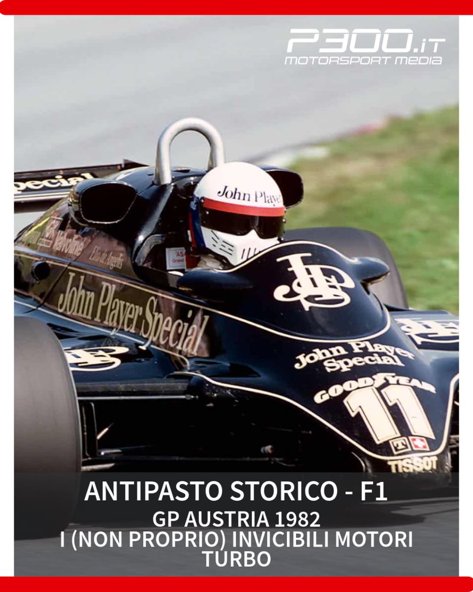 F1 GP AUSTRIA 1982 🏎️🇦🇹 - I (NON PROPRIO) INVINCIBILI MOTORI TURBO

Grazie per aver partecipato al sondaggio. 👏🏻
Su IG il post completo.

#F1 #F1History #AustrianGP #Osterreichring #RedBullRing #ElioDeAngelis #Formula1 #DeAngelis #Lotus #AntipastoStorico #p300 #p300it