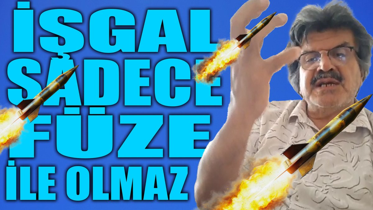 İşgal sadece füze ile olmaz. Tarık Sezai Karatepe ufuk açan tespitler.
youtube.com/watch?v=A-XmU2…