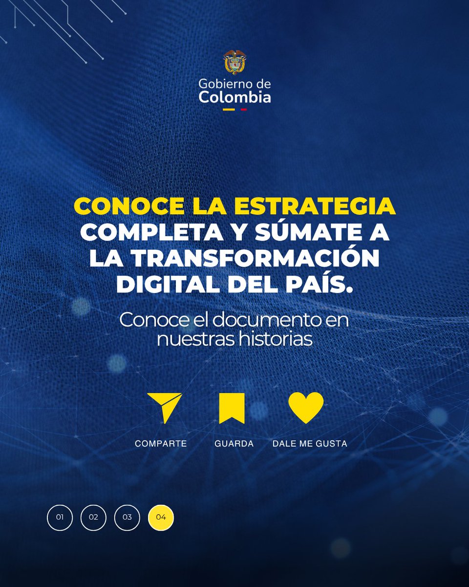 transformadigco's tweet photo. Desde la protección de servicios esenciales hasta la formación de talento digital, Colombia avanza hacia un entorno más seguro, confiable y preparado.

📥 Conoce más y descarga la #EstrategiaDeSeguridadDigital completa aquí 👉 https://t.co/MlvXzyIR4F https://t.co/UtRiT8Ejmk