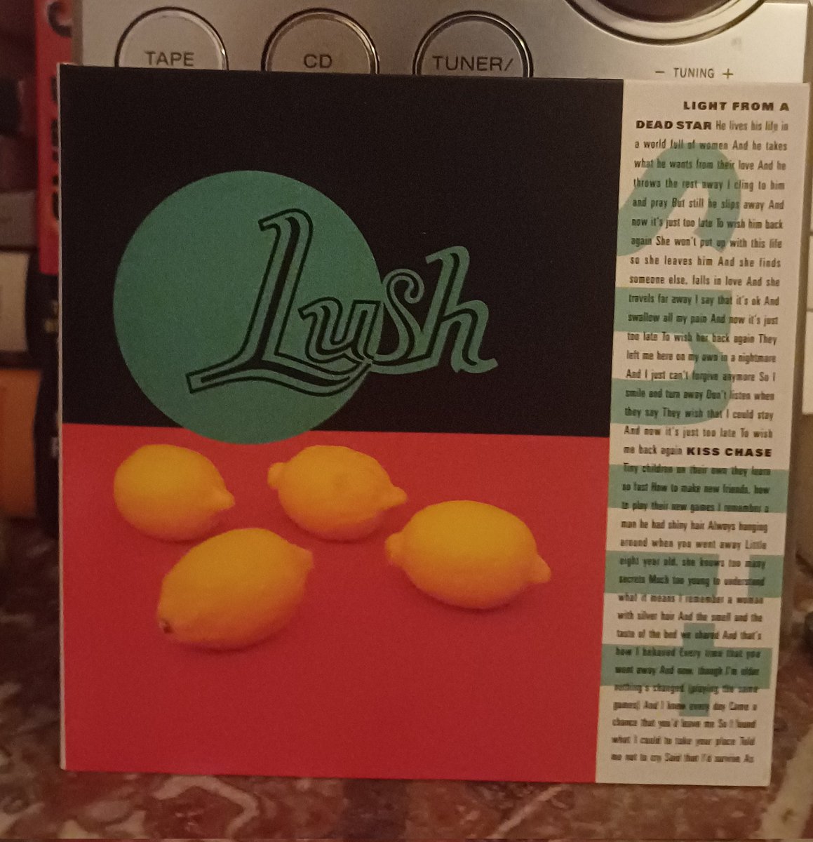 Hello old friend, good to see you again 🎸🎸🎶 #lush #nowplaying