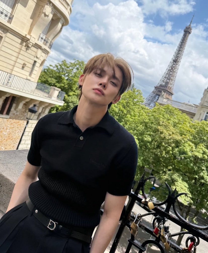something you can’t deny that he’s really handsome