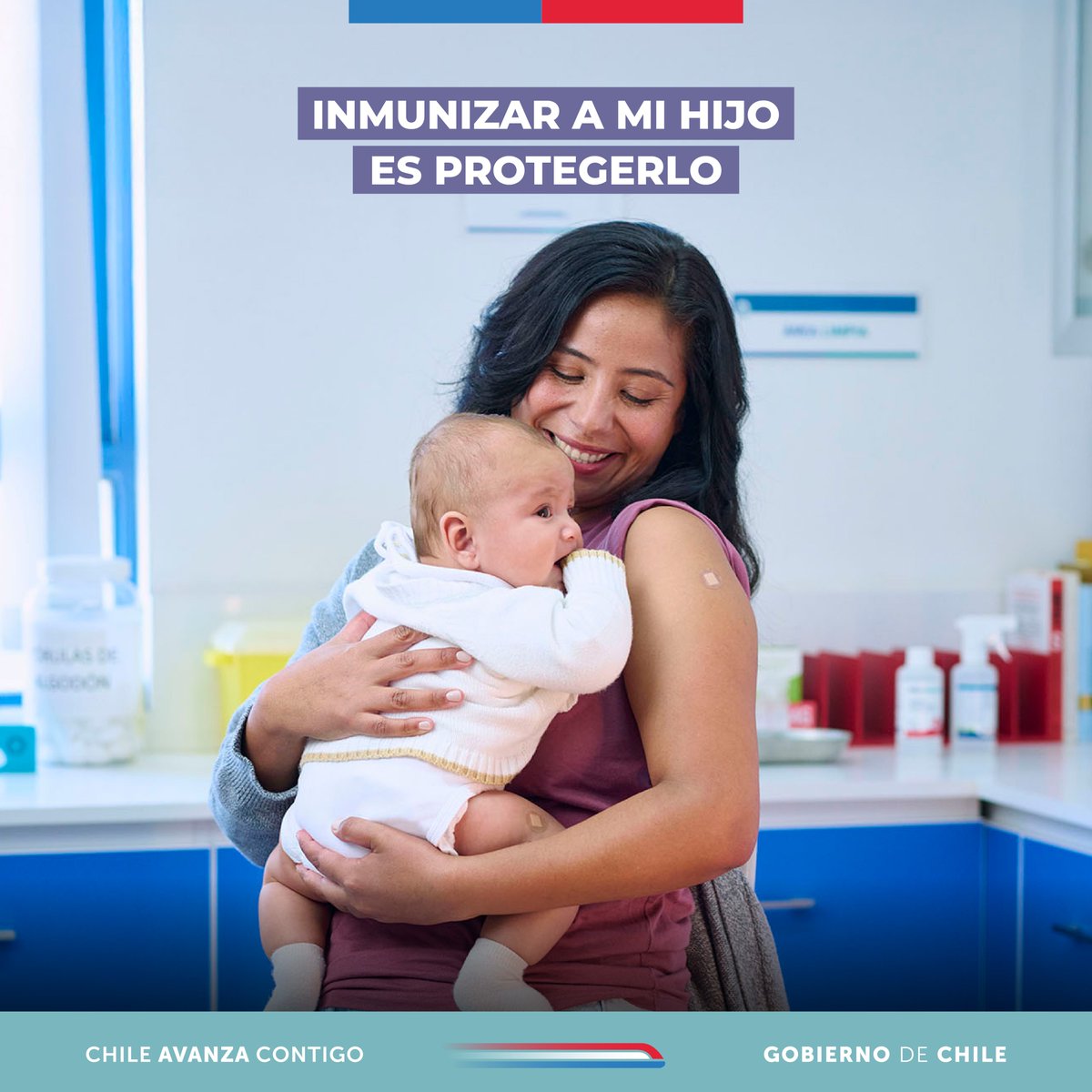 👶Ante el alza de circulación de virus respiratorio sincicial, es muy importante inmunizar a tu bebé. Todos los niños y niñas nacidos desde el 1 de octubre de 2024, reciben de forma gratuita el anticuerpo monoclonal que los protege contra el VRS.
Puntos de inmunización👉