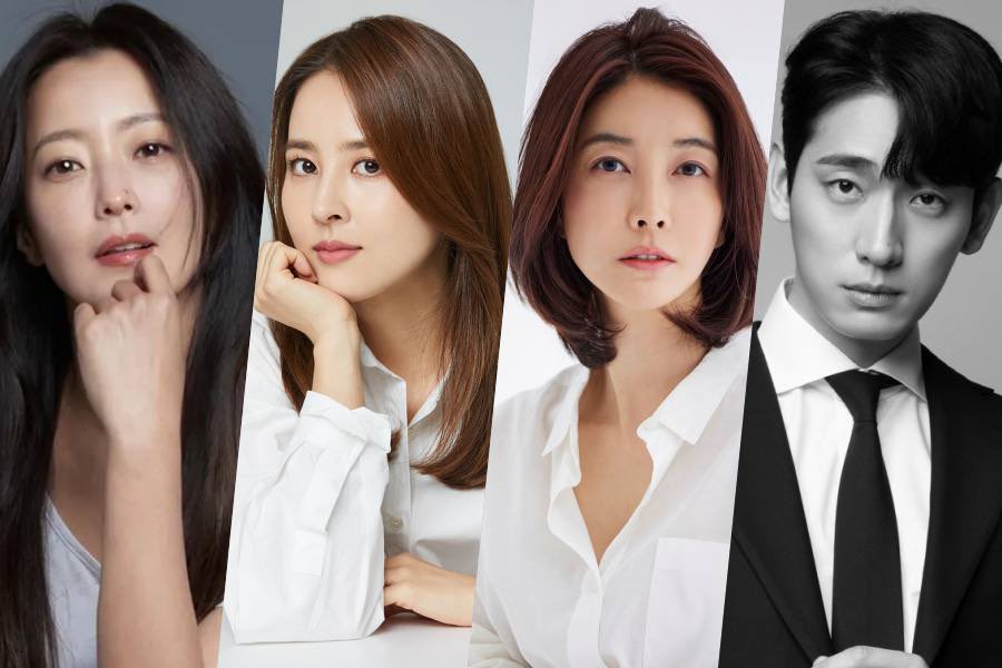 Kdramastars1's tweet photo. ✅️-تم التأكيد رسميًا على مشاركة #KimHeeSun و #JinSeoYeon و #HanHyeJin في بطولة دراما TV Chosun الجديدة <#ThereIsNoNextLife>.
بإخراج سونغ دو-جون (<#Uncle>) وتأليف شين يي-وون (<#GreenMotherClub>) ، ومن المقرر عرض الدراما في نوفمبر القادم. https://t.co/a4ICLIxjiy