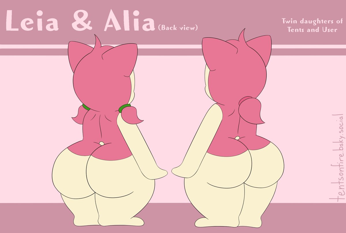 Surprise! We got a pair of twins~ A pair of chunky, shameless, nudist twins~👀

Birthday gift for <a href="/A_username_2/">Auser</a>