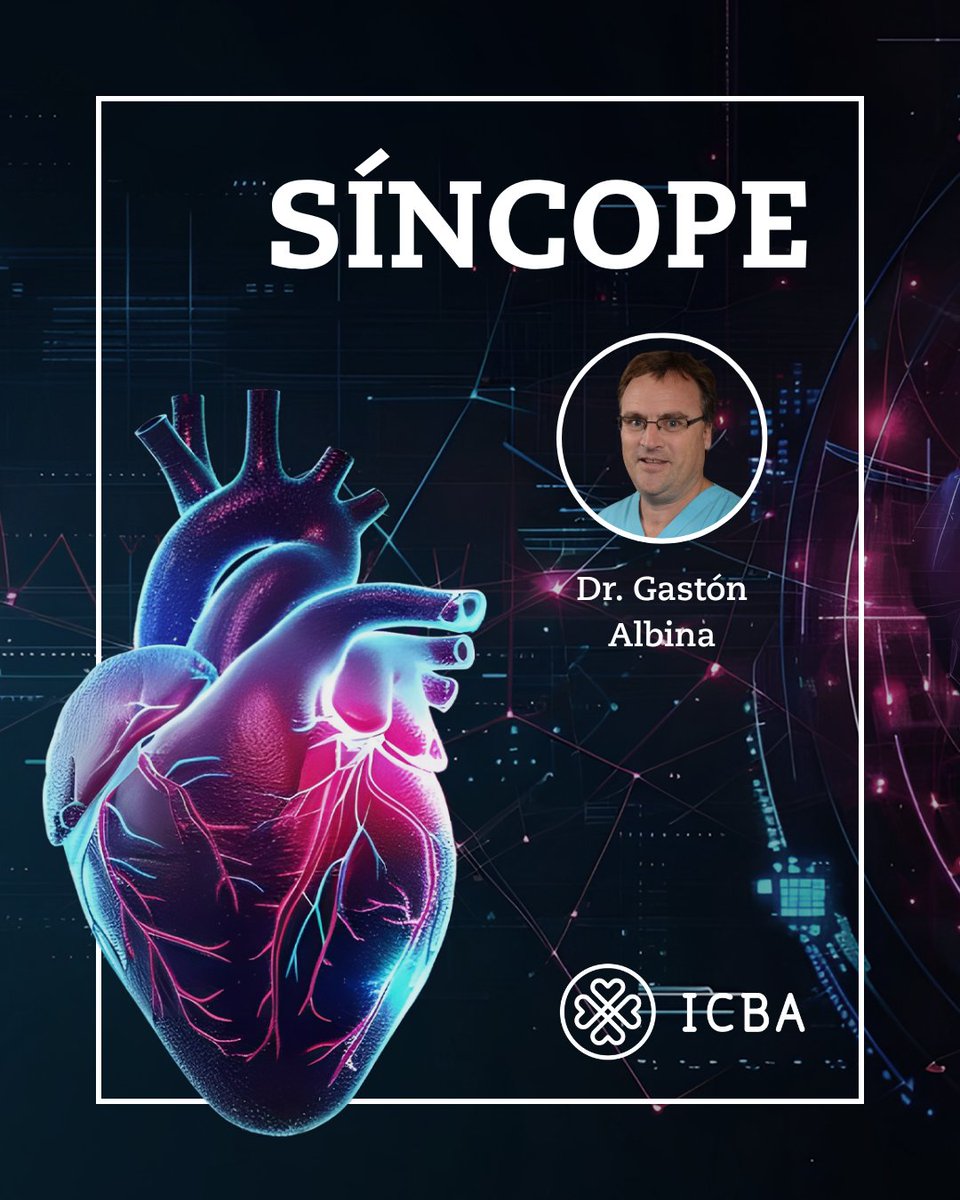 🎙️ “Síncope” es el episodio 26 de nuestro Podcast ICBA 

🩺 Experto: Dr. Gastón Albina 
🧑🏻‍⚕️Entrevistador: Dr. Alberto Alves de Lima 

🔗 Link del episodio completo: open.spotify.com/episode/38CJzr…