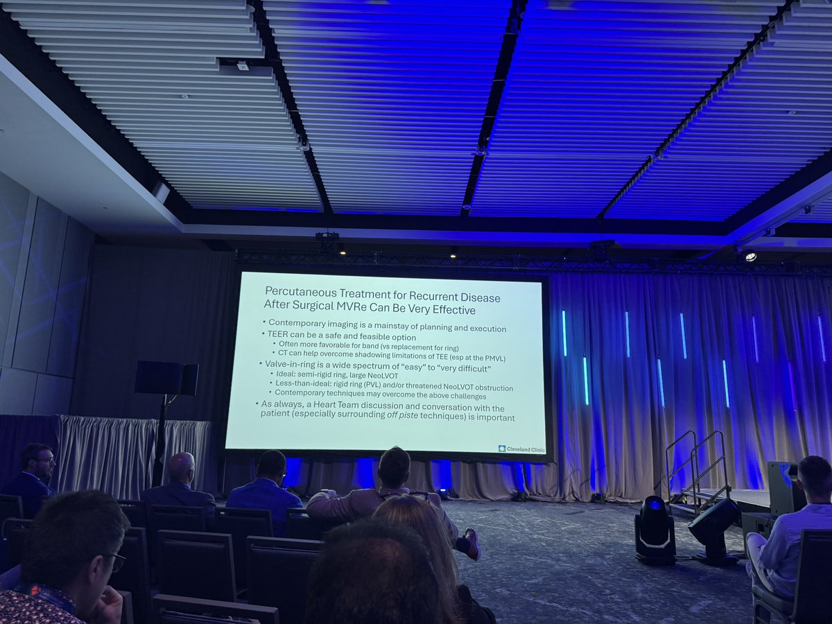 Krutarth Pandya (@krutarthkpandya) on Twitter photo Amazing case presentations and discussion by Dr. Amar Krishnaswamy on #TransCatheter Interventions for patients who have already undergone surgical Mitral Valve repair! #MVr
#NYValves2025 <a href="/crfheart/">Cardiovascular Research Foundation</a> <a href="/CleClinicHVTI/">Cleveland Clinic Heart, Vascular & Thoracic</a> 👏🙌🫀 Amazing case presentations and discussion by Dr. Amar Krishnaswamy on #TransCatheter Interventions for patients who have already undergone surgical Mitral Valve repair! #MVr
#NYValves2025 <a href="/crfheart/">Cardiovascular Research Foundation</a> <a href="/CleClinicHVTI/">Cleveland Clinic Heart, Vascular & Thoracic</a> 👏🙌🫀
