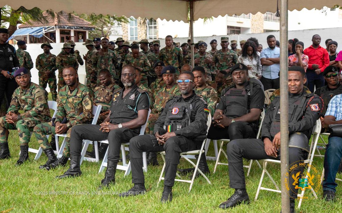 In a decisive move to ensure a well-coordinated fight against illegal mining activities, I inaugurated the National Anti-Illegal Mining Operations Secretariat (NAIMOS) together with the Ministers for Interior and Defence today.

NAIMOS will serve as the central command to