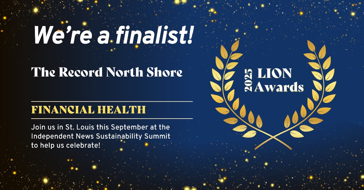 🚨 🎉The Record is a finalist in the Financial Health category of the LION Awards, a national competition among indie newsrooms! 

We'll try to bring home a trophy from St. Louis in Sept.

This recognition is all because of our loyal and fierce support! We thank you.