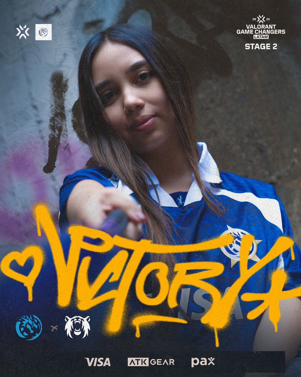 LEVIATAN (@leviatangg) on Twitter photo VICTORIAAAAAAAAAAAAAA 🤩
Partida perfecta de las chicas que vencen a <a href="/PolarSquadMX/">Polar Squad Esports</a> por 2-0 y suman la tercer victoria en #VCTGameChangers
#goLEV VICTORIAAAAAAAAAAAAAA 🤩
Partida perfecta de las chicas que vencen a <a href="/PolarSquadMX/">Polar Squad Esports</a> por 2-0 y suman la tercer victoria en #VCTGameChangers
#goLEV