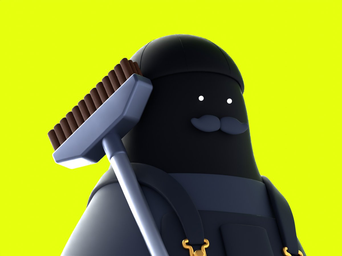 The Shadow Janitor needs a hand 🧹

For the next 24h, every iconito bought below 0.6 SOL could win you rewards.

Top sweepers and a few lucky buyers will be rewarded, check Discord for full details 🩵