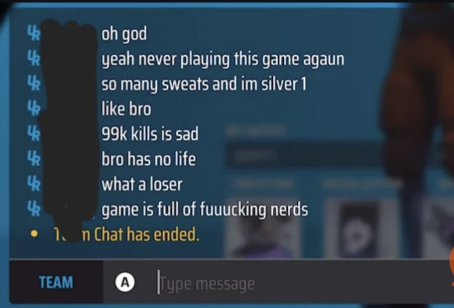 This isn’t a good look for The Finals…