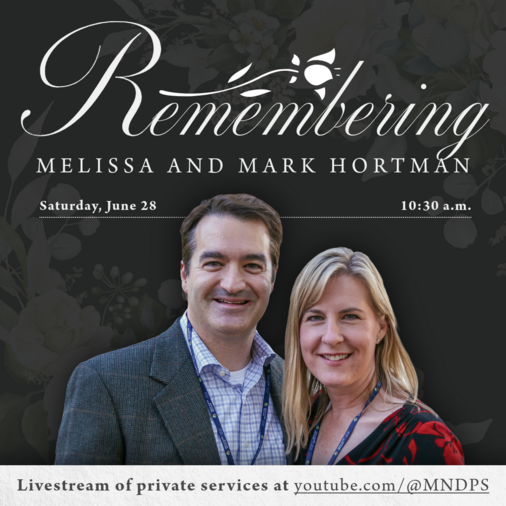 CLYouakim's tweet image. Melissa and Mark Hortman will lie in state on Friday, June 27 with a private funeral to follow on Saturday, June 28. You can find the details here: bit.ly/3TcvhRl