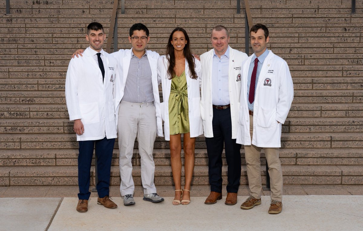 TTUHSCSurgery's tweet image. Congratulations to our chiefs who graduated this past Friday!!