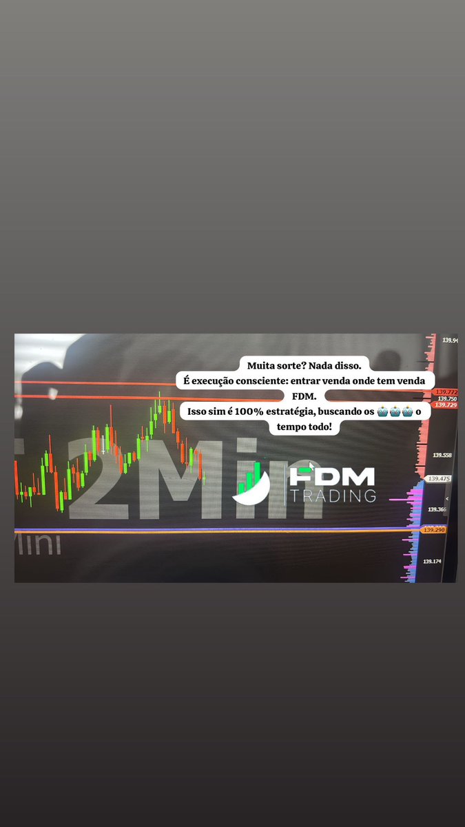 dinhobsb2's tweet image. Por coincidência, hoje falei sobre o CopyTrader. Galera, vamos ser sinceros: isso aí não vai funcionar. Não tem como funcionar. Sabe por quê? Porque aqui na FDM a gente tá no gráfico em tempo real, narrando o mercado, explicando cada movimento e passando o raciocínio completo.…