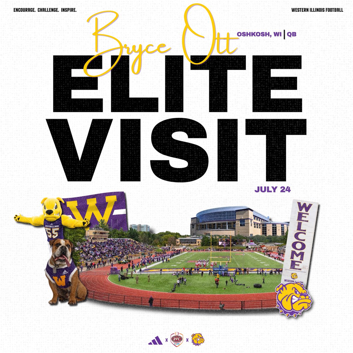 Let’s go <a href="/WIUFootball/">Western Illinois Football</a> ‼️‼️
<a href="/CoachJoeDavis/">Joe Davis</a> <a href="/CoachTrevino_/">Zach Trevino</a>