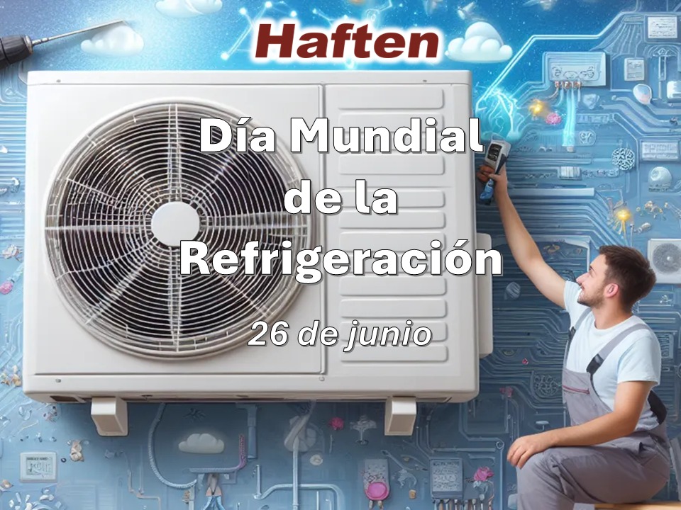 En Haften reconocemos el Día Mundial de la Refrigeración reafirmando nuestro compromiso con soluciones innovadoras y eficientes que contribuyen a un planeta más frío, seguro y sostenible.