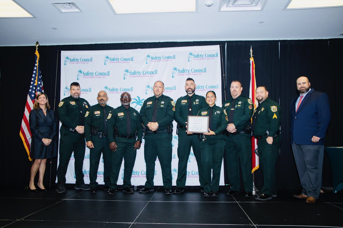 We had the honor of attending the 39th Annual Traffic Safety Awards Luncheon at the Village of Wellington Community Center, hosted by the Safety Council of Palm Beach County. Colonel Eric Coleman delivered an inspiring keynote as they recognized leaders driving change in traffic