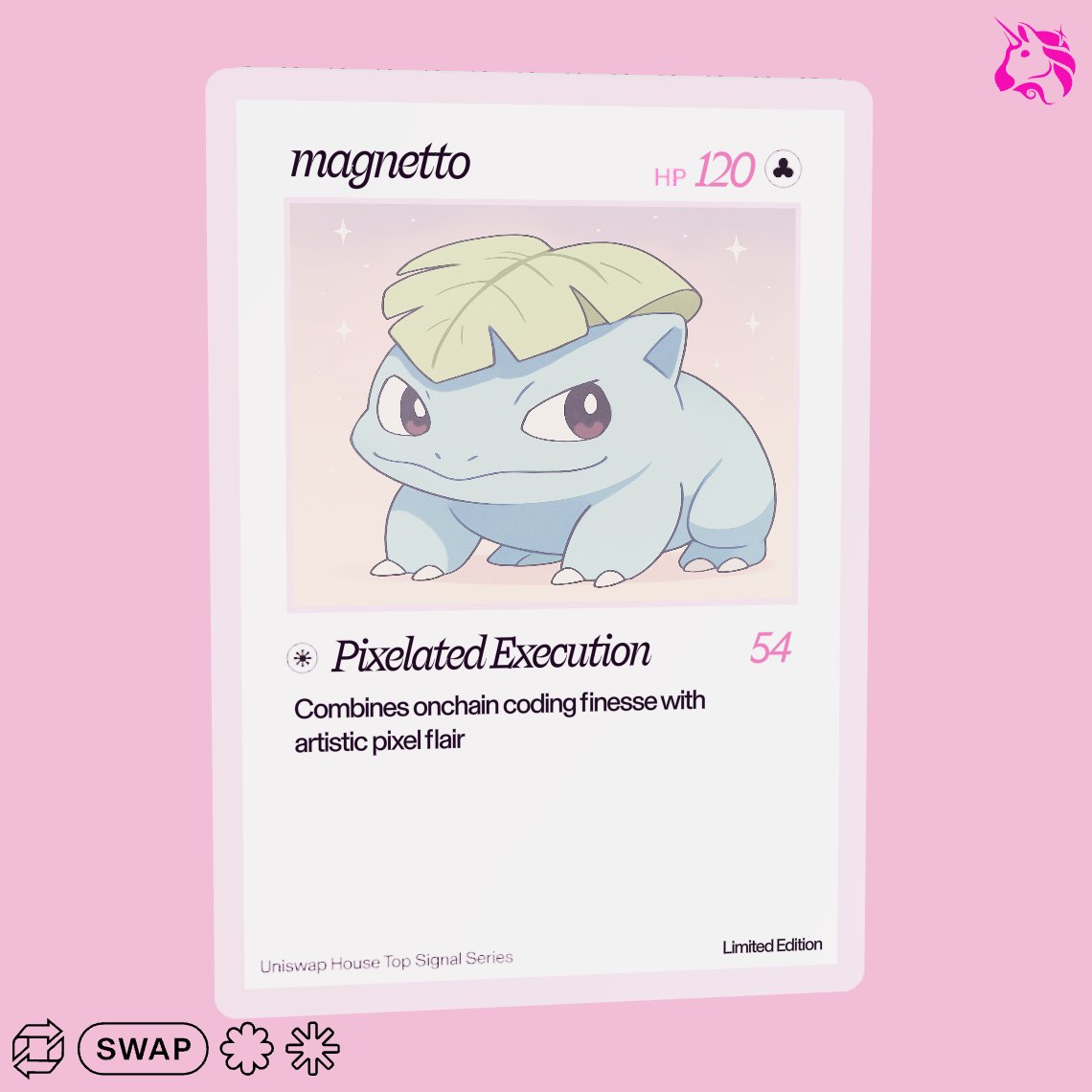 Just pulled a grail

Check out my Uniswap trading card 🦄