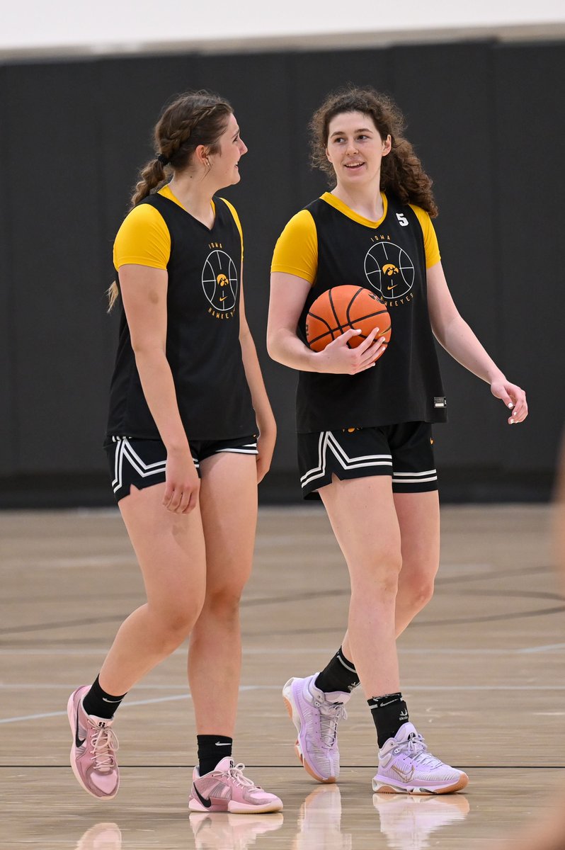 HuesmannKyle's tweet photo. The future of Iowa Women's Basketball post play. https://t.co/jwBOKF49PJ