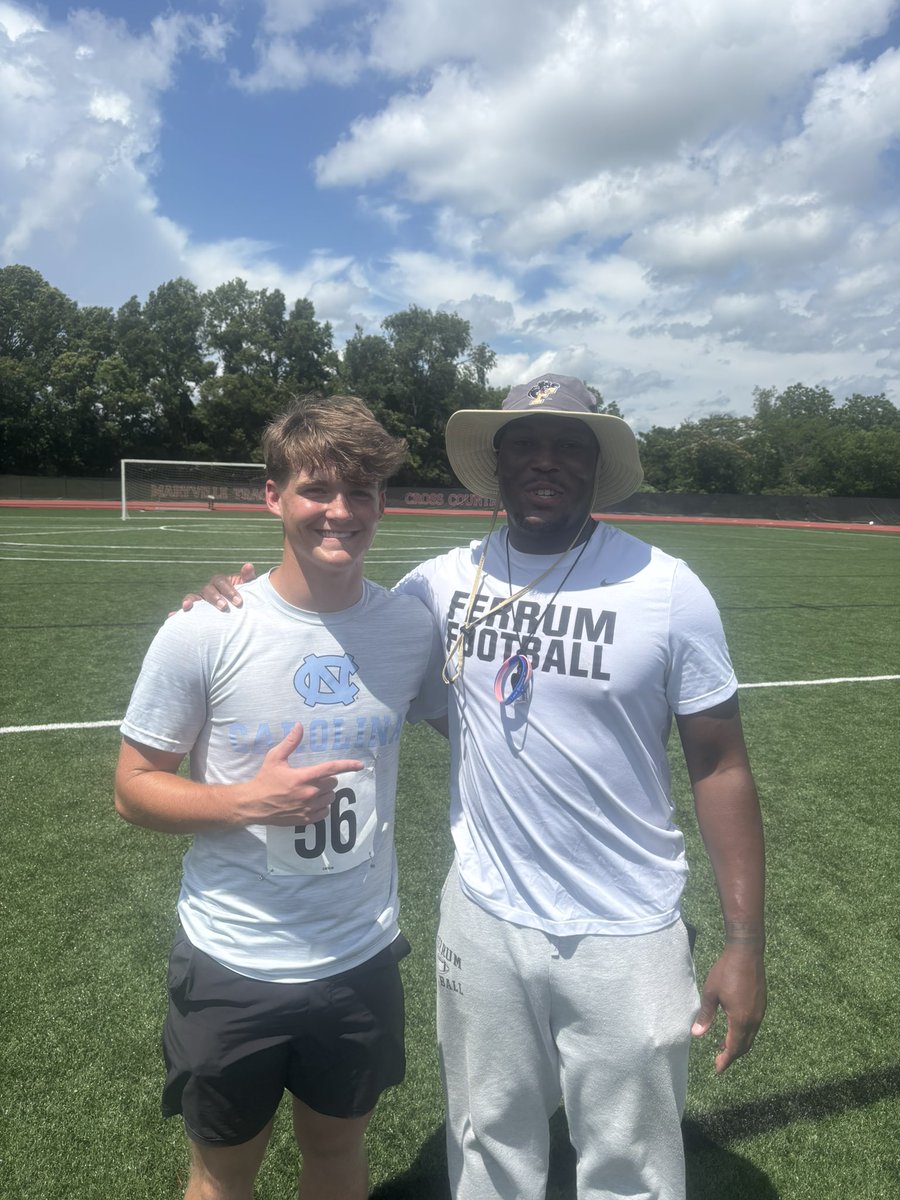 Had another great camp <a href="/MCScotsFootball/">Maryville College Football</a> Thanks for the invite and letting me compete! <a href="/CoachWalker_M/">Coach Mike Walker</a> <a href="/Coach_lrob/">Lawrence Robinson</a>