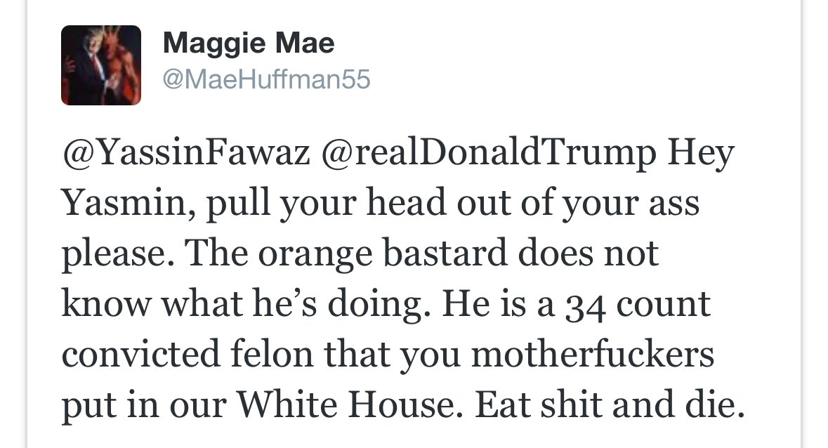 MaeHuffman55's tweet photo. I stand by what I said. https://t.co/mPwkzHYDje