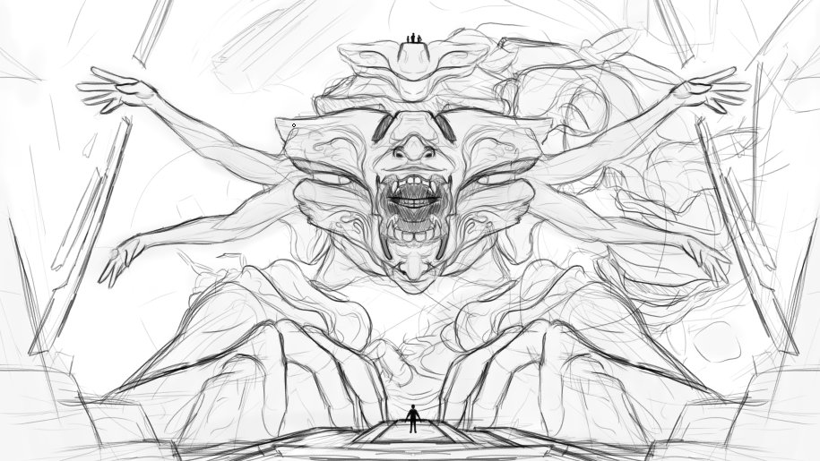 AtlasAerovos's tweet photo. Man In The Wall Dragon concept I sketched @PlayWarframe #Warframe #warframefanart @MrWarframeGuy #sketch #art #digitalart https://t.co/S33xDzpDW2