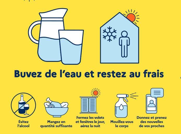 Prefet2B's tweet image. #Canicule 🟡 #meteo2B
#météofrance a placé le département de Haute-Corse en vigilance jaune situation météorologique à surveiller🟡☀️  pour le paramètre  « vague de chaleur / canicule » à compter du vendredi  27 juin 2025 12h jusqu&apos;au samedi 28 juin 2025 à 22h au plus  tôt