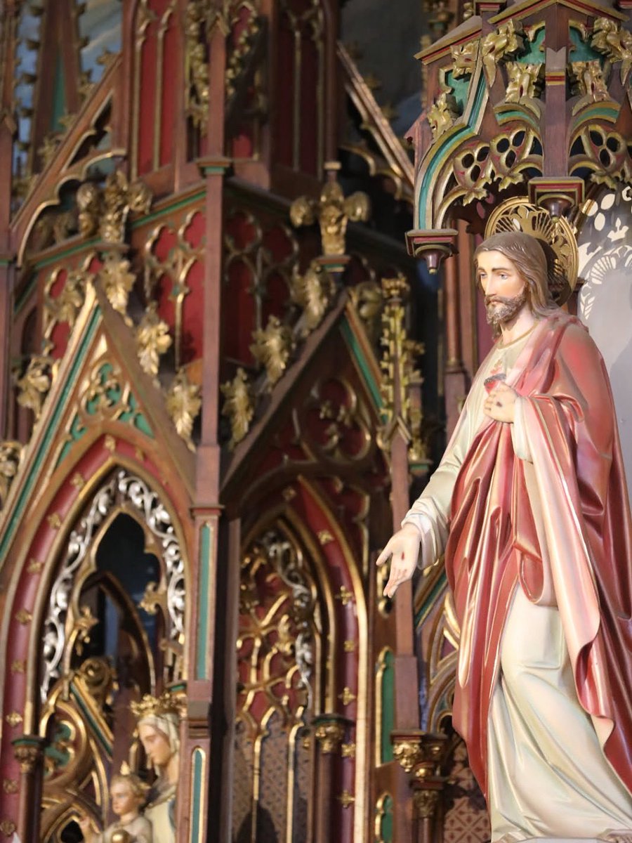 StJosephShrineD's tweet image. Please join us tomorrow for the Feast of the Most Sacred Heart! 8am Low Mass, 6pm Holy Hour, 7pm High Mass sung by the Regional Chant Workshop (at St. Joseph Shrine this weekend).