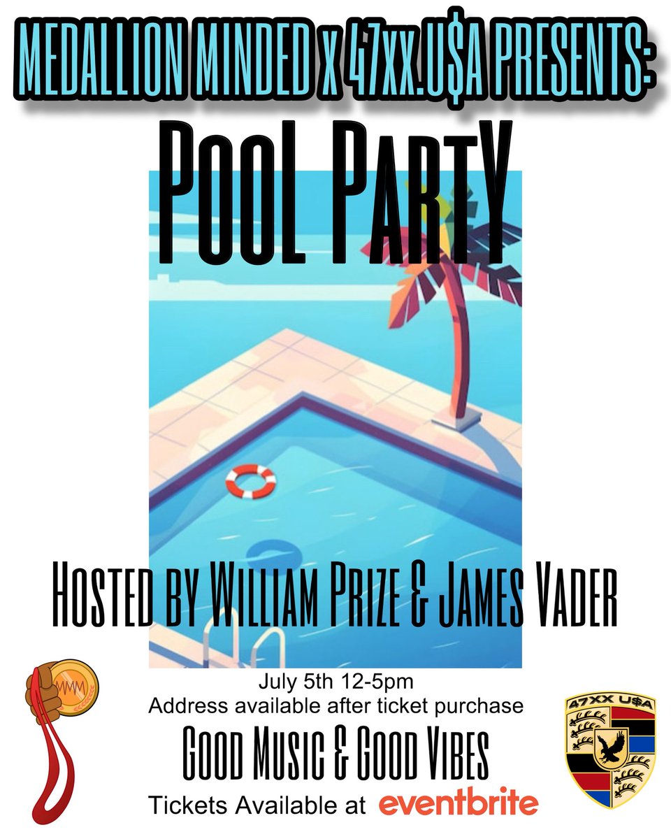 Album July 4th , pool party July 5th 🥇🔥