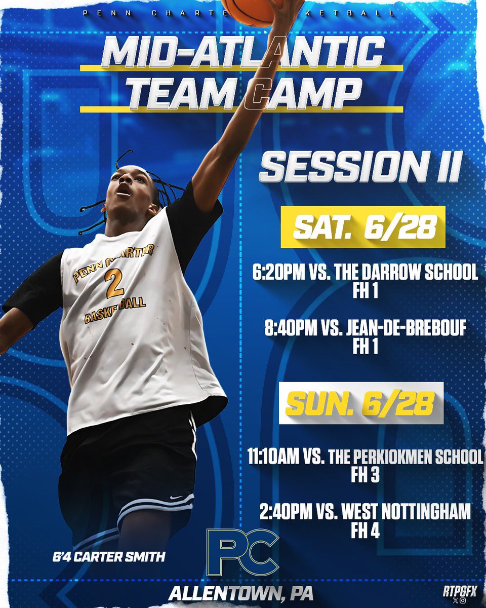 Carter Smith (@_cartersmith8) on Twitter photo Games this weekend at the <a href="/MidAtlanticISTC/">Mid-Atlantic Independent School Team Camp</a> with <a href="/PCquakersBBall/">Penn Charter Boys Basketball</a> Games this weekend at the <a href="/MidAtlanticISTC/">Mid-Atlantic Independent School Team Camp</a> with <a href="/PCquakersBBall/">Penn Charter Boys Basketball</a>