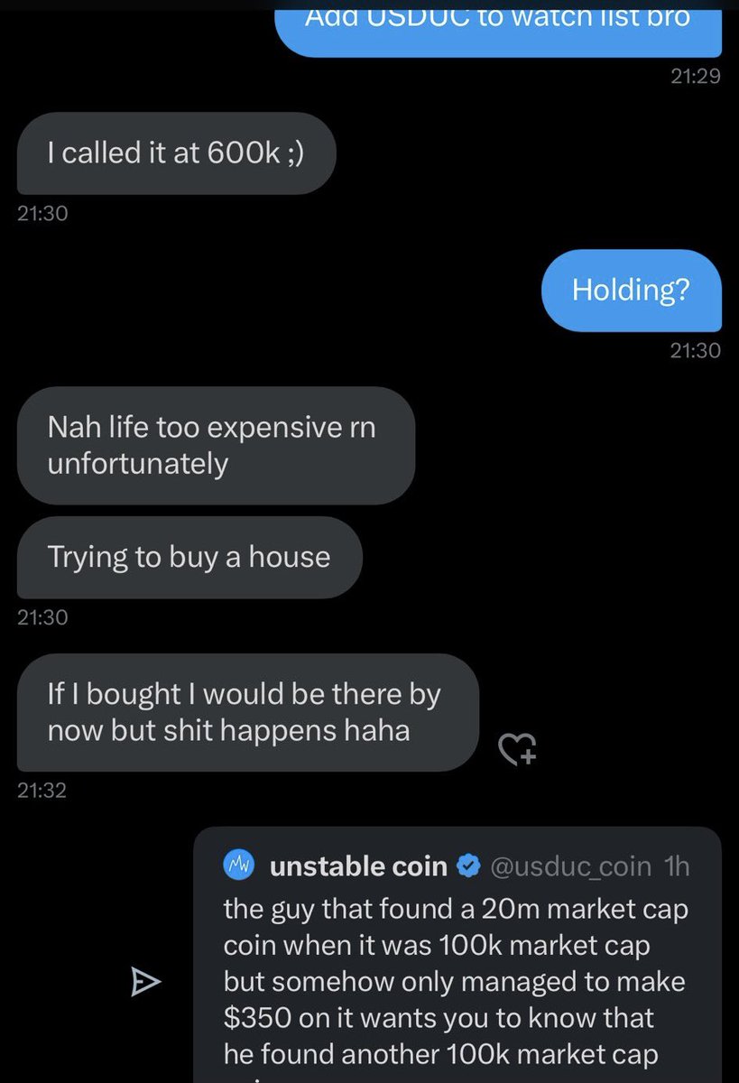 unstable coin has utility

for example, you can use unstable coin tweets in situations like this

unstabilio