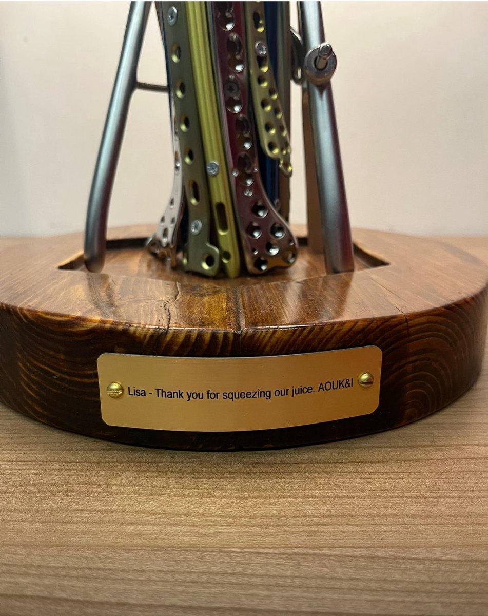 Nannypod (@deakinsue1) on Twitter photo <a href="/AOUKEd/">AOUK&I Education</a> Leeds courses this week.
An Emotional farewell to <a href="/lisahadfieldlaw/">Lisa Hadfield-Law</a> who has coached all faculty to deliver world class training for orthotrauma teams Oh Lisa🎶 check out the hand made absolutely stable ortho tree lamp gift ❤️#orthotwitter #AOfoundation <a href="/AOUKEd/">AOUK&I Education</a> Leeds courses this week.
An Emotional farewell to <a href="/lisahadfieldlaw/">Lisa Hadfield-Law</a> who has coached all faculty to deliver world class training for orthotrauma teams Oh Lisa🎶 check out the hand made absolutely stable ortho tree lamp gift ❤️#orthotwitter #AOfoundation