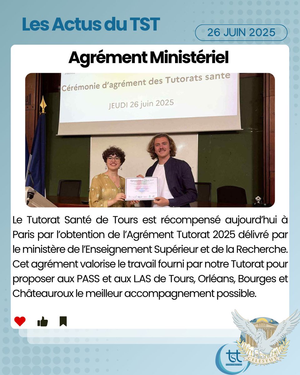 Tutorat Santé de Tours - TST tweet media