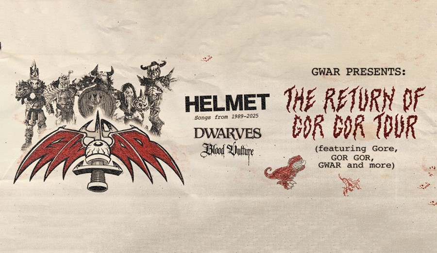 .@GWAR is celebrating 40 years with their tour: The Return of GOR GOR🎸 #CitiPresale tickets are on sale NOW: on.citi/4kcxreK