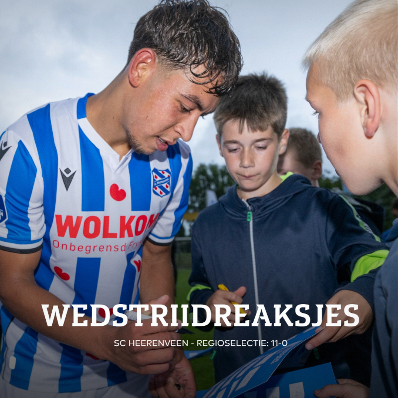 scHeerenveen's tweet photo. Talenten Kai Jansen en Amir Ismaïl blikken terug op de eerste oefenwedstrijd van het seizoen.