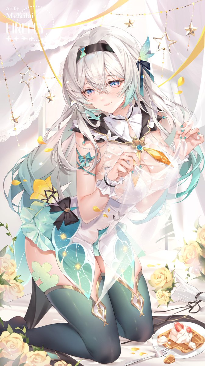 memela75722734's tweet photo. #星穹铁道 #流萤 https://t.co/3At1EKSUNA